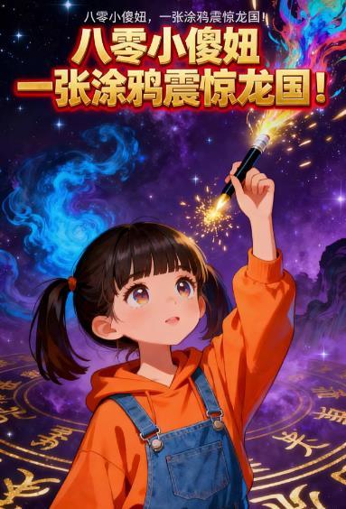 八零小傻妞，一张涂鸦震惊龙国！