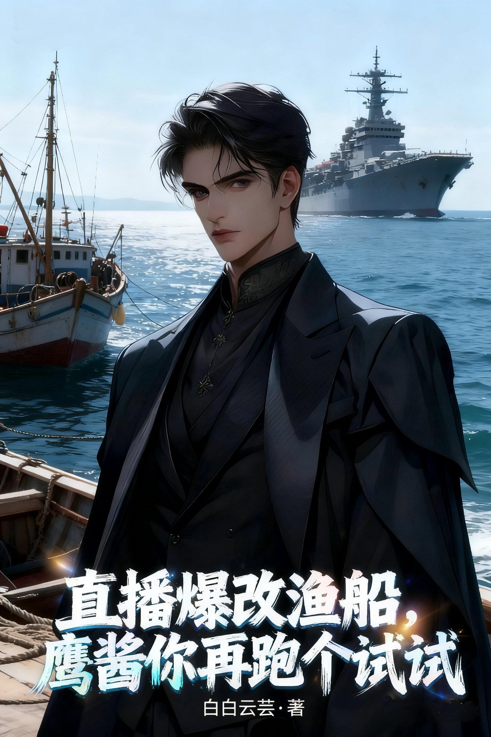 直播爆改渔船，鹰酱你再跑个试试